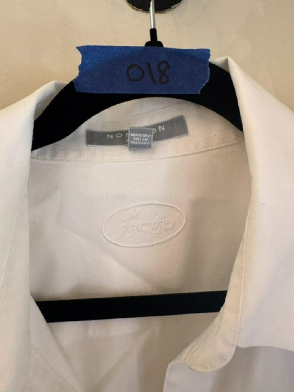 Foxcroft No iron White Button Up - Picture 2 of 2